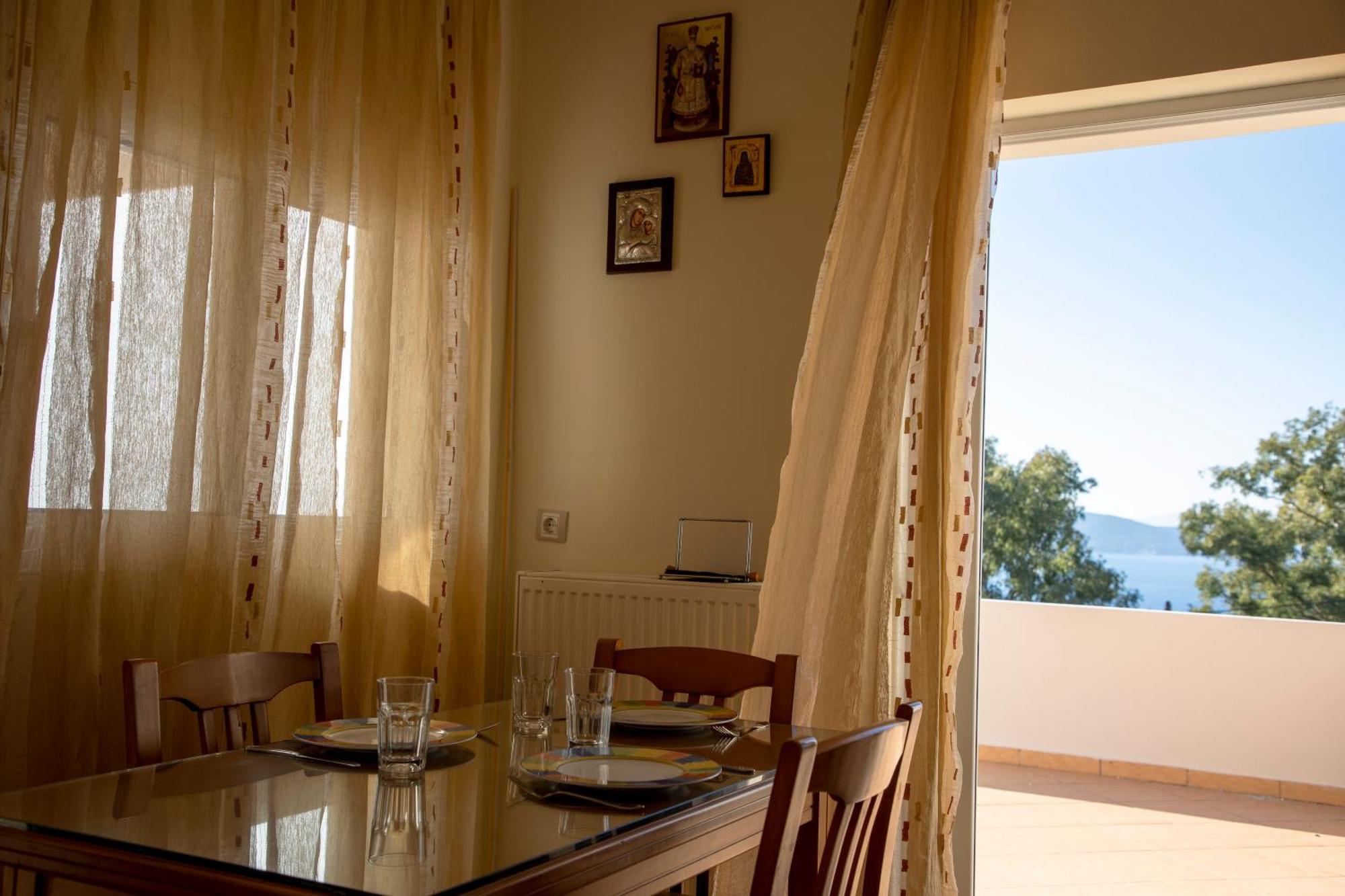Aegina Sea View Villa Eginitissa Exterior photo