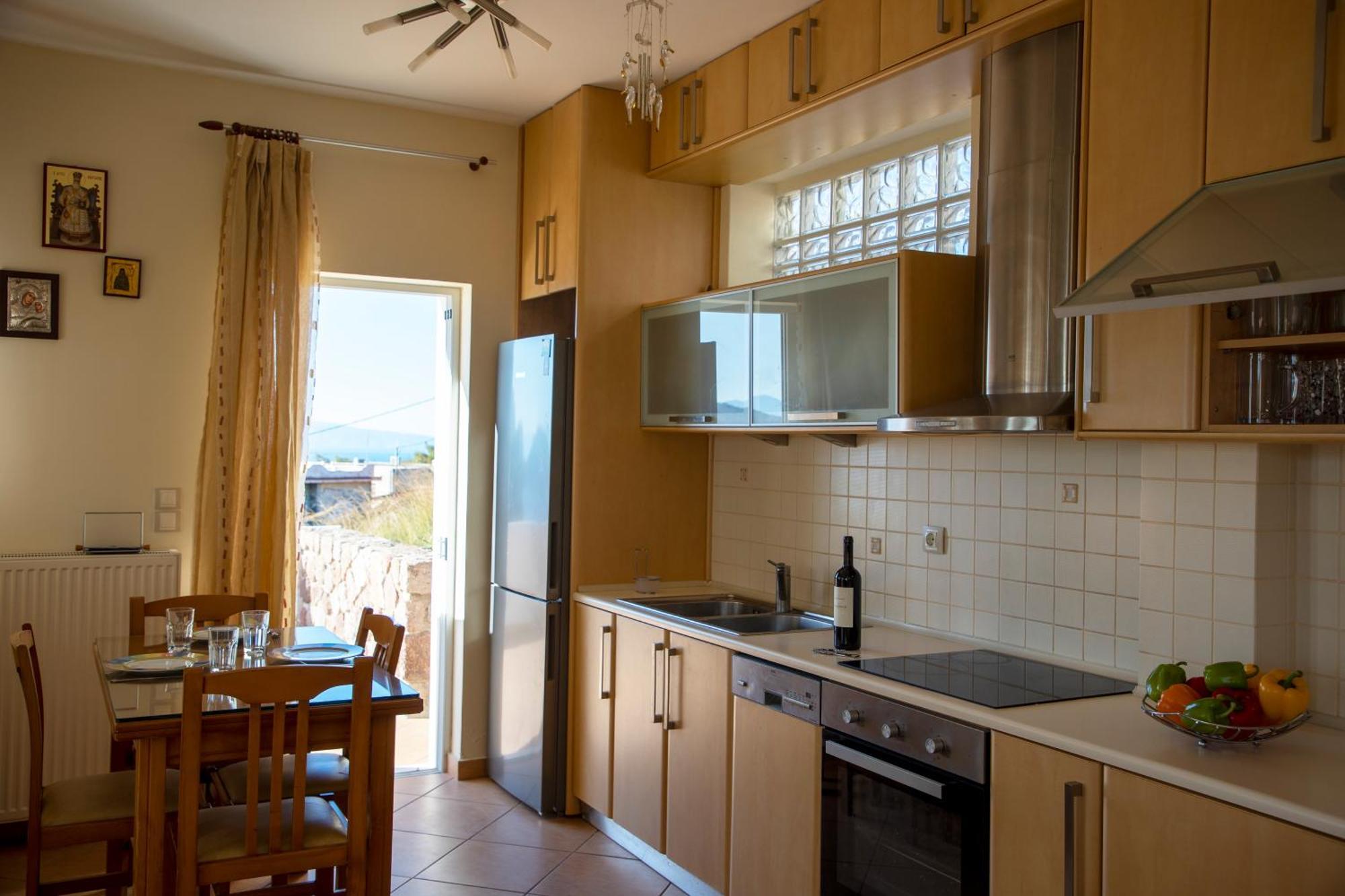 Aegina Sea View Villa Eginitissa Exterior photo